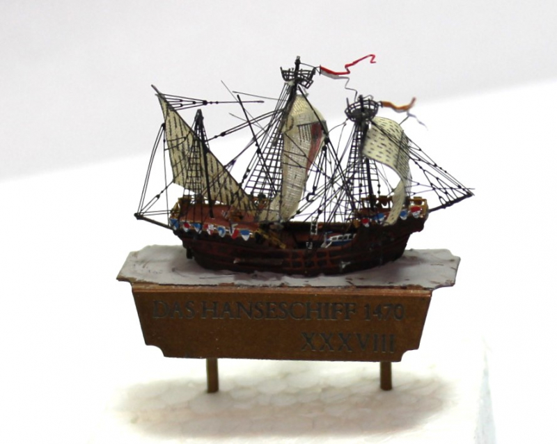 Das Hanseschiff "Kogge" (1 St.) 1470 Heinrich H 41 XXXVIII